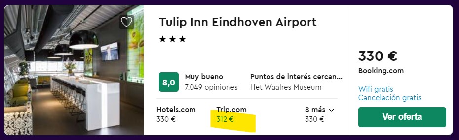 hotel 3 estrellas en eindhoven en mayo desde 52 euros por persona y noche