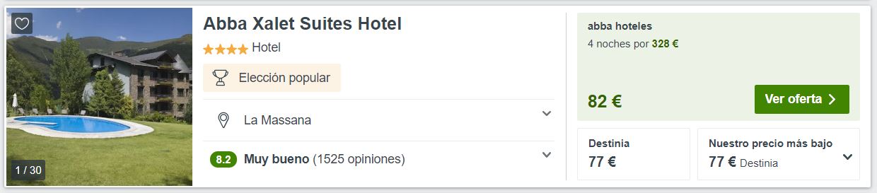 hotel 4 estrellas en andorra en verano 2020 desde 38 euros persona y noche