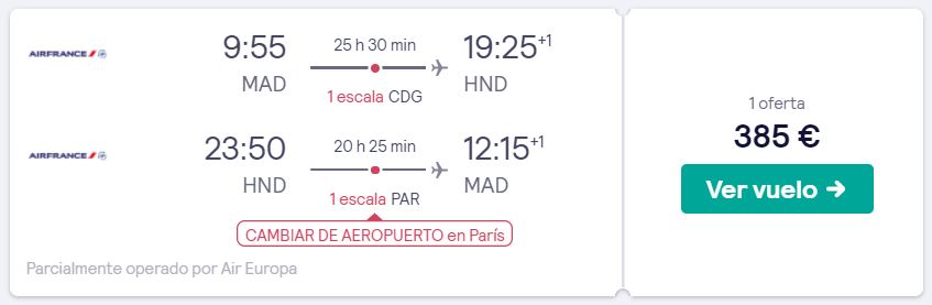 vuelos a tokio en nochevieja 2019 desde 192 euros